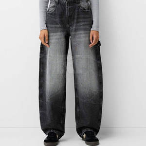 Venta caliente hecha en fábrica bajo MOQ servicio OEM mujeres pantalones holgados al por mayor hecho en la mejor calidad pantalones holgados para las mujeres - Product Image 1