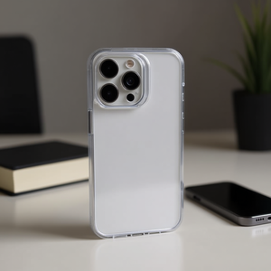 เคสกันกระแทกใสแบบมีกลิตเตอร์ TPU+PC ป้องกันกล้อง สำหรับ 16 Pro - Product Image 3