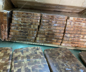 เขียงไม้สักลายไม้ปลายเป็นเขียงเครื่องครัวเขียงส่งตรงจากผู้ผลิตเวียดนาม - Product Image 5