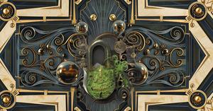 Ganesha Design High Security Outdoor Smart Door Lock Brass Door Lock with Waterproof Padlocks for Gym Cabinets and Luggage - Product Image 3