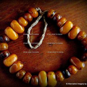 Producto más vendido de collar de resina y madera de alta calidad del fabricante indio disponible a granel - Product Image 4