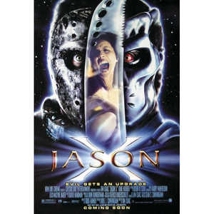 Póster de arte moderno de Jason X Evil Upgrade para decoración de pared - Product Image 1