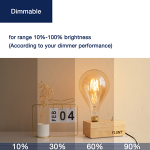 Ampoule LED <span class=keywords><strong>Edison</strong></span> en verre couleur ambre PS160 PS52 7W 2000K 600lm Ra82, prix d'usine, pour décoration vintage - Product Image 6