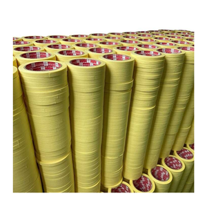 Rouleau de ruban de masquage en papier enduit de silicone simple face durable livraison rapide OEM ODM d'usine du Vietnam pour les projets de peinture - Product Image 6