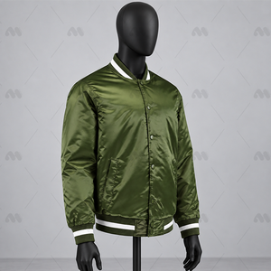 Blouson Bomber Sport Décontracté Vintage pour Homme, à Capuche, en Velours Côtelé, Imperméable, 100% Polyester, Teint Uni, Finition Printanière - Product Image 4