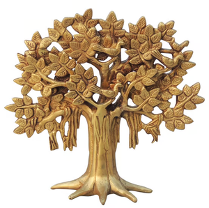 Precio al por mayor estatua de Buda riendo escultura de latón Mesa Oficina y decoración del hogar Idea de Regalo De La India - Product Image 6