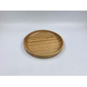 OEM/ODM Comercial de alta calidad D20H2 cm Acacia Bandeja de servicio Ecológico Restaurante Uso Comida Contacto Seguro Huhipro Marca Vietnam - Product Image 1