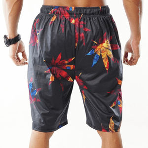 Top Trending Pantalones cortos estampados para hombres Peso ligero Casual Patrón sólido Mejor material Totalmente personalizado Venta caliente Ropa activa - Product Image 3