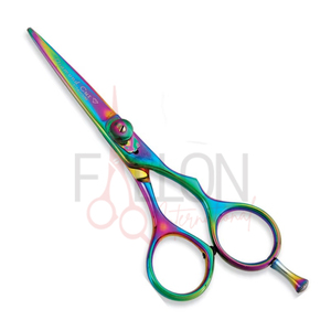 Ciseaux de coiffure professionnels en titane, ciseaux de barbier en acier inoxydable, ciseaux de coiffure personnalisés avec logo pour la vente en gros - Product Image 5