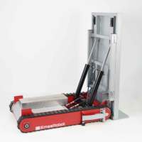 Robot de manutention électrique EmssRobot Titan pour travaux lourds, capacité de 1000 kg, chariot monte-escaliers en alliage d'aluminium