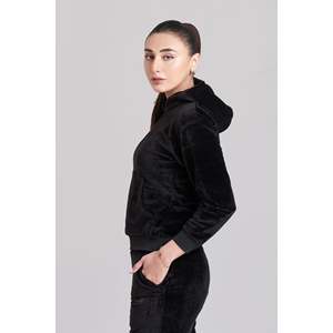 Survêtement à capuche en velours Rib Chief pour femme Combinaison premium - Product Image 5