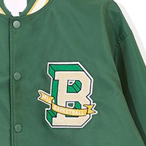 Blouson universitaire Letterman de baseball personnalisé avec logos personnalisés Bomber de baseball vestes Letterman chez SAMMY WEARS vente en gros - Product Image 5