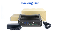 Mini PC Industrial Barebones Sin Ventilador, Core I3, DDR4, Doble Núcleo, SSD, Red, Nuevo