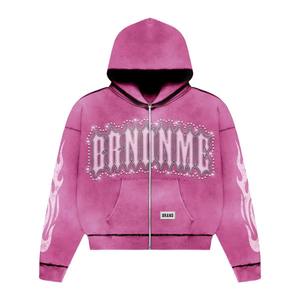 Conjunto Deportivo Unisex de Invierno, Transpirable, con Capucha, Estampado Personalizado, Corte Regular, Pantalones Deportivos Acampanados con Cierre, Último Modelo - Product Image 5