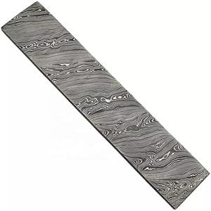 Palanquilla personalizada hecha a mano de acero damasco, herramienta de fabricación de cuchillos en blanco de alta calidad - Product Image 2