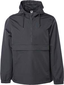 Chaquetas Anorak Impermeables Color Block, Chaquetas Cortavientos Negras Personalizadas, Chaquetas Anorak Impermeables de Nailon para Mujer - Product Image 2