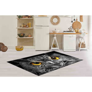 Alfombra Estampada: Alfombra Loft con Ojos de Búho para Decoración del Hogar, Alfombra Gobelino - Product Image 2