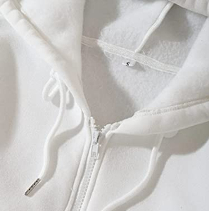 เสื้อฮู้ดครอปท็อปผู้หญิงผ้าฝ้าย 100% สั่งทำขายส่ง สีพื้น สไตล์ลำลอง ใส่ได้ทั้งฤดูหนาวและฤดูร้อน รับสกรีนลายตามสั่ง - Product Image 6