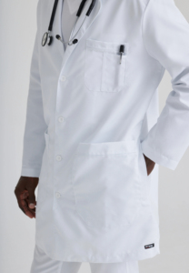Bata de Laboratorio Profesional Personalizada, Ajuste a Medida, Manga Larga, Uniforme Blanco para Médico, Enfermera, Estudiante, Ropa de Trabajo, Logotipo Personalizado, Nombre OEM - Product Image 5