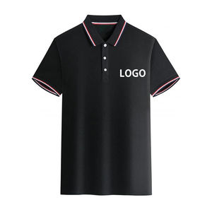 Personnalisé imprimé été mode hommes pour polos conception personnalisée revers T-Shirts décontracté à manches courtes hauts pour tricoté - Product Image 6