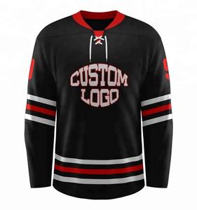 Vente en gros Maillot de hockey sur glace Maillot de hockey en sergé par sublimation pour homme - Product Image 4