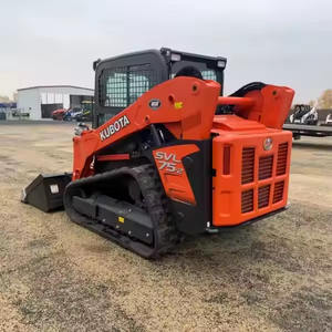 2015 Kubota SVL75-2 MINI Skid steer เครื่องยนต์ดีเซลที่ไม่ซ้ำกันด้านหน้ารถตักพร้อมส่วนประกอบแกนแบริ่ง - Product Image 1