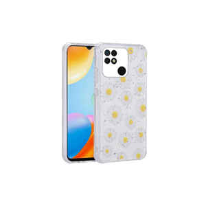 Coque arrière brillante de luxe pour Poco C40, motif pailleté, anti-empreintes digitales, antichoc, en silicone souple TPU, modèle XR - Product Image 2