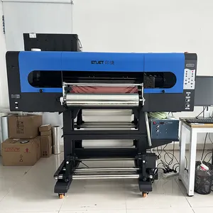 High Stability UV Printer 60cm Roll to Roll Crystal Label Inkjet UV DTF Printer for Sticker Printing UV Printer