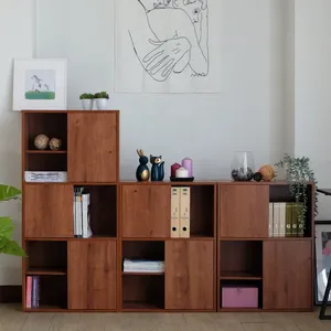 High Quality <b>Small</b> 2-Door Storage <b>Cabinet</b> Freestanding Cupboard for Living Room - Product Image 4