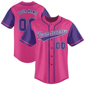 Último Modelo de Jersey de Softbol de Alta Calidad, Personalizado con Nombre de Jugador y Equipo, Cómodo, Transpirable, Tallas Grandes, Impresión por Sublimación, Jersey de Béisbol - Product Image 2