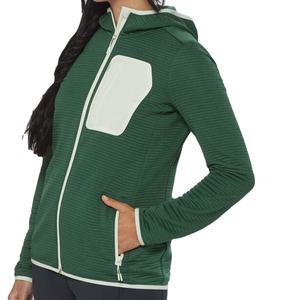 เสื้อมีฮู้ดคอตตอนคอตตอนคอตตอนมีซิปสำหรับผู้หญิงเสื้อมีฮู้ดผ้าถักระบายอากาศได้ดีผ้านิ่มพิมพ์โลโก้ด้านหน้าสำหรับฤดูหนาวตาม100% ตามสั่ง - Product Image 6