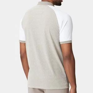 Polo de manga corta personalizado, ropa deportiva de poliéster y algodón para hombre, Polo transpirable de talla grande para golf para hombre - Product Image 2