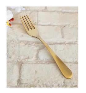 Juegos de tenedores de mesa de latón tradicional, mango hecho a mano, mesa de comedor de acero con espejo, juegos de recolector de frutas, los más exigentes - Product Image 2