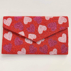 กระเป๋าคลัทช์เม็ดลูกปัดสำหรับงานปักลายด้วยลูกปัดกระเป๋าคลัทช์ปักลายทำด้วยมือพร้อมลูกปัดร้อยรายละเอียดงานฝีมือ MD - Product Image 3