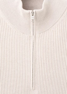 Pull en coton tricoté à col rond pour homme, ample, à manches longues, avec logo personnalisé, fabriqué en usine, teint en hiver, motif montagne enneigée - Product Image 6