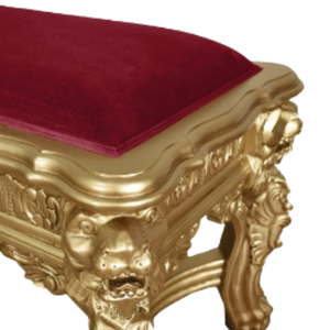 Royal Home เฟอร์นิเจอร์ห้องนอนสีทองม้านั่งยาวตกแต่งงานแต่งงานนั่งสบายมากผลิตใน Indoensia - Product Image 3