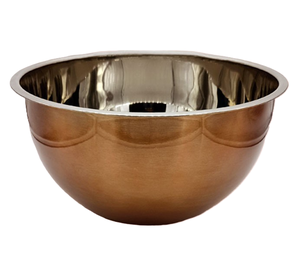 Saladier personnalisé en cuivre bols de service en cuivre martelé qualité supérieure bon marché - Product Image 5