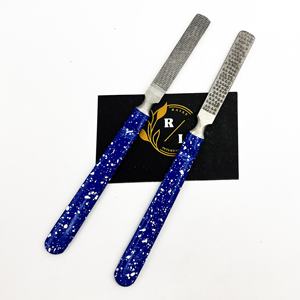 Kit de lime à ongles de luxe de la meilleure qualité, logo personnalisé écologique comprenant de l'acier inoxydable pour la boîte de manucure et de pédicure pour femmes - Product Image 1