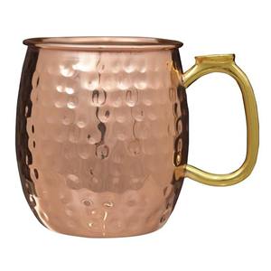 Taza de cobre versátil con tapa a prueba de fugas y aislamiento al vacío diseñado para mantener el café caliente y refrescante durante más horas - Product Image 1
