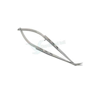 Micro tijeras profesionales con mango impreso, hoja recta afilada de acero inoxidable, juego de instrumentos de cirugía ocular Manual - Product Image 4