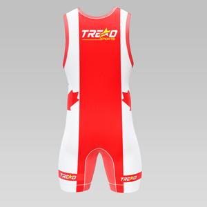 Custom Stretch Fit <b>Men</b> Wrestling <b>Singlet</b> Breathable Quick Dry Anti-Wrinkle Martial Arts Training Wear Spandex/Polyester Custom - Product Image 3