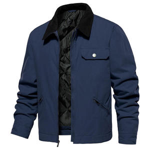 Veste de travail personnalisée brodée pour hommes Manteau d'extérieur durable avec impression de logo Personnalisation Ajustement confortable et élégant - Product Image 1