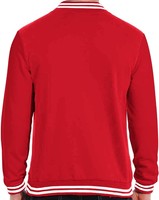Blousons Bomber Varsity en Molleton Français Style Cool Personnalisé pour Hommes – Col Montant Décontracté – Nouvelle Collection Automne – Meilleures Ventes