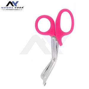 Ciseaux utilitaires médicaux en acier inoxydable avec poignée en plastique pour diverses applications médicales - Product Image 5