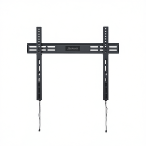 Support mural pour téléviseur et moniteur VESA 400 x 400 LCDFISSO40, capacité 30 kg, étagère d'affichage noire - Product Image 2