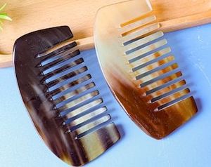 Peine de cuerno de búfalo duradero para peine de cuerno de pelo Extensión de cabello Color Cuerno natural completo para cabello con la mejor calidad en Vietnam - Product Image 3