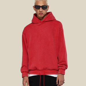 เสื้อฮู้ดสวมหัวแนวสตรีทสวมใส่สบายใส่100% พิมพ์ลายผ้าฝ้ายระบายอากาศได้ดีป้องกันรอยยับใส่ลำลองใส่สบายดูเท่ - Product Image 1