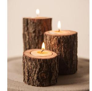 Bougeoirs en bois de qualité supérieure fabriqués en Inde pour décor de table d'hôtel à la maison pour les occasions de Noël Autres bocaux à bougies - Product Image 6