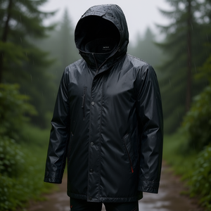 Don't Worry Gr.52 Imperméable Noir/Carbone Sans Tuyaux - Product Image 3