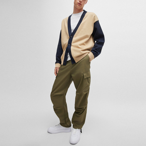 Pantalons de jogging décontractés pour hommes, coupe droite, jambes larges, taille haute, pantalons cargo de travail, vente en gros, tissu personnalisé, pantalon de jogging pour hommes - Product Image 6